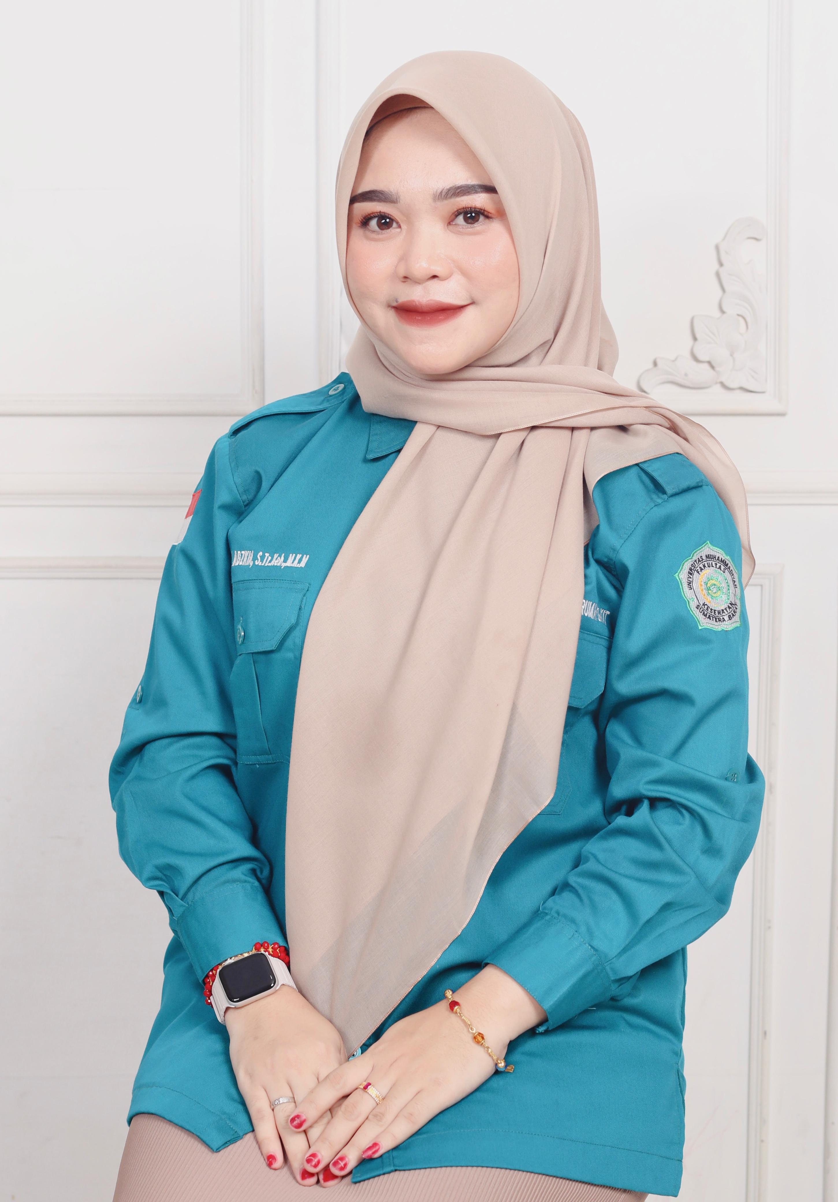 Foto LEGABINA ADZKIA, S.Tr. Keb., M.KM